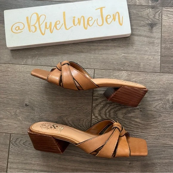 Caged Sandal Vince Camuto Amahlee Vince Camuto Size US Black Suede